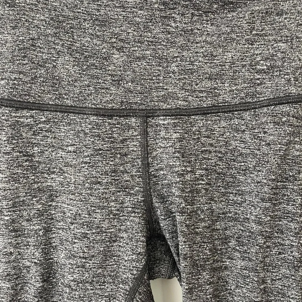 Lululemon Wunder Under Hi-Rise Legging, Heathered Black, Size 6